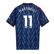 Arsenal Gabriel Martinelli #11 Bortedrakt 2025-26 Kortermet